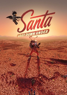 3D Santa Lost Down Under