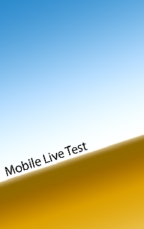 Mobile Live Test