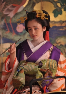 A Courtesan with Flowered Skin